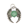 Natural Green Aventurine Pendants PW-WGE824C-09-1