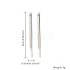 304 Stainless Steel Stud Earrings QT8016-2-2