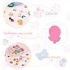 60 Sets 20 Style Opaque Resin Cabochons CRES-YS0001-04-3