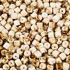 Opaque Picasso Glass Beads SEED-Q039-05A-A01-3