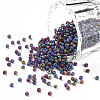 12/0 FGB Grade A Round Glass Seed Beads SEED-Q010-M557-1