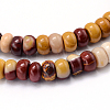 Rondelle Natural Mookaite Beads Strands G-F216-20-2