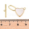 Brass Toggle Clasps KK-N254-139G-4