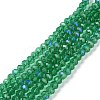 Electroplate Glass Beads Strands EGLA-A034-T3mm-L12-1