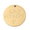 304 Stainless Steel Charms STAS-I325-133G-1