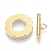 201 Stainless Steel Toggle Clasps X-STAS-T037-06C-G-2