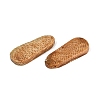 Natural Fossil Coral Pendants G-Q606-67-2