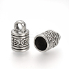 Tibetan Style Alloy Cord Ends TIBE-Q075-01AS-LF-1