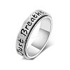 304 Stainless Steel Rotatable Finger Rings WG2DCA1-02-1