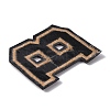 Polyester Computerized Embroidery Cloth Iron On Sequins Patches PATC-SZC0001-01B-2
