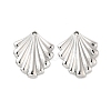 Non-Tarnish 304 Stainless Steel Pendants STAS-B032-43P-2