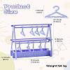 2 Layers Hanger Style Acrylic Earring Storage Display Rack ST-CJ0034-01A-8