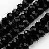 Transparent Glass Bead Strands GLAA-G013-4mm-71-1