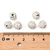 Pave Disco Ball Beads X-RB-A170-8mm-10-3