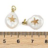 Natural Keshi Pearl Pendants STAS-Z136-01G-02-3