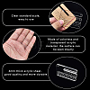 4Pcs Acrylic Rounded Edge Measuring Tools AJEW-CL0002-18-6