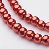 Glass Pearl Beads Strands HY-4D-B79-2