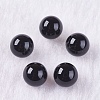 Natural Black Onyx Beads G-K275-32-6mm-1
