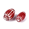 Handmade Millefiori Glass Barrel Beads LS-LA-N002-04A-2