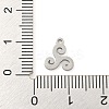 Non-Tarnish 304 Stainless Steel Charms STAS-Z076-01P-03-3