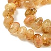 Heated Natural Citrine Beads Strands LS-G-RM250109-B2-4