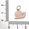Printed 304 Stainless Steel Charms SA-CBA59B8-02G-G-3