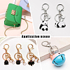 24Pcs 3 Colors Zinc Alloy Infinity Clasps FIND-WR0005-64-6