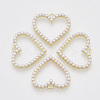 ABS Plastic Imitation Pearl Pendants PALLOY-N0149-013-1