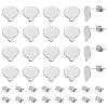 20Pcs 304 Stainless Steel Stud Earring Findings STAS-LP0001-77-1