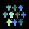 Synthetic Noctilucent Stone/Luminous Stone Pendants G-Z054-03A-2
