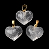 Natural Quartz Crystal Pendants G-B188-04G-07-1