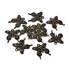Tibetan Style Alloy Butterfly Pendants LS-TIBEP-3945-AB-NR-3