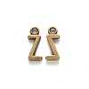 Tibetan Style Alloy Pendants TIBE-S108-108Z-AB-NR-2