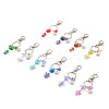 10Pcs Angel Alloy Keychains KEYC-TAC00046-2