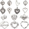 84PCS 14Style Tibetan Style Alloy Pendants TIBE-SC0009-24-1
