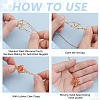 5Pcs 304 Stainless Steel Macrame Pouch Necklace Making for Gemstone Nuggets NJEW-UN00007-4