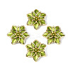 Matte Spray Painted Acrylic Beads LS-OACR-N159-01A-1