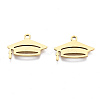 Ion Plating(IP) 201 Stainless Steel Pendants X-STAS-T044-240G-1