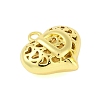 Hollow Brass Pendants for Valentine's Day KK-M289-03D-G-2
