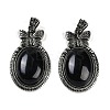 Natural Obsidian Pendants G-I370-09AS-08-1