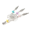 Tibetan Style Alloy Big Pendants HJEW-JM00497-01-3