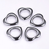 Non-Magnetic Synthetic Hematite Pendants LS-G-P061-14A-1