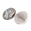 Natural Amethyst Lace Agate Pendants G-A244-12B-01-2
