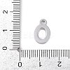 304 Stainless Steel Pendant Cabochon Settings LS-STAS-B092-01P-3