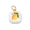 Printed 304 Stainless Steel Pendants X-STAS-A131-10C-G-1