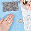1000Pcs 304 Stainless Steel Flat Head Pins STAS-UN0054-05-4