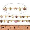 Handmade Brass Nuggets Link Chains CHC-L053-11G-07-2