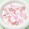 120Pcs 6 Styles Autumn Theme Two-Tone Transparent Glass Charms GLAA-FS0002-23-7