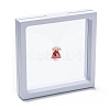 Square Transparent PE Thin Film Suspension Jewelry Display Box LS-CON-D009-01C-05-1
