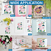 1Pc PET Hollow Out Drawing Painting Stencils DIY-MA0004-83-5
